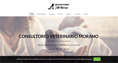 Desktop Screenshot of consultorioveterinariomorano.com